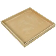  Fa tálca antik szürke mosott M3x30x30cm dekorációs kellék