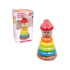  Fa torony gyerekeknek 17 cm fajáték