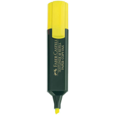 Faber-Castell 154807 szövegkiemelő 1 dB Vésőhegyű Sárga filctoll, marker