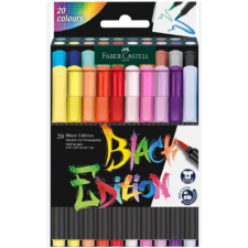 Faber-Castell : Black Edition 20db-os színes filctoll szett filctoll, marker