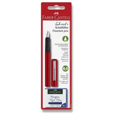 Faber-Castell bomba piros + 6 bomba toll