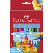 Faber-Castell Castle Filctoll készlet - Vegyes színek (24 db / csomag) (554202) filctoll, marker