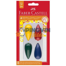 Faber-Castell - Csepp alakú 4db-os zsírkréta kréta