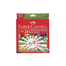 Faber-Castell : ECO háromszögletű színes ceruza 24db-os színes ceruza