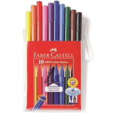 Faber-Castell Faber-Castell Grip 10db-os vegyes színű filctoll készlet filctoll, marker
