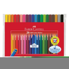 Faber castell Filctoll Faber-Castell Grip 20-as készlet filctoll, marker