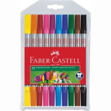Faber castell Filctoll Faber-Castell Grip kétvégű 10-es készlet filctoll, marker