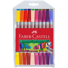 Faber-Castell : Filctoll készlet 20 db-os kétvégű filctoll, marker
