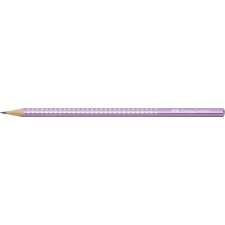 Faber-Castell Grafitceruza, B, háromszögletű, FABER-CASTELL Sparkle, metál lila (TFC118263D) ceruza