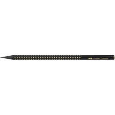 Faber-Castell Grafitceruza, B, háromszögletű, , "Sparkle Midnight", fekete/arany (TFC118278) (TFC118278) ceruza