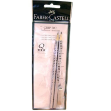 Faber-Castell Grafitirón Faber-Castell Grip 2001 2 db/bliszter + kupakradír ceruza