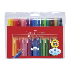 Faber-Castell Grip 155320 20db-os vegyes színű filctoll készlet filctoll, marker