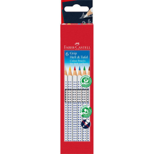 Faber-Castell : Grip színes ceruza készlet sötét felületre 6db-os színes ceruza