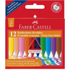 Faber-Castell Grip törölhető zsírkréta készlet 12 darabos kréta
