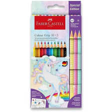 Faber-Castell Grip Unicorn, 10+3 szín színes ceruza