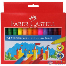 Faber-Castell : Jumbo Filctoll Készlet 24Db-os (Faber-Castell, 554324) filctoll, marker