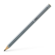 Faber-Castell Jumbo Grip grafit ceruza B ezüst - Faber-Castell ceruza