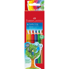 Faber-Castell Jumbo Grip színes ceruzák (6 db / csomag) színes ceruza