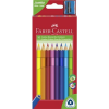 Faber-Castell Jumbo színes ceruza készlet 10 különböző szín (116510) (fc116510)