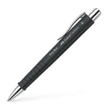 Faber-Castell Poly Ball nyomógombos fekete golyóstoll - 0.5mm / Kék (241153) toll