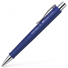 Faber-Castell Poly Ball nyomógombos golyóstoll - 0.5mm / Kék toll