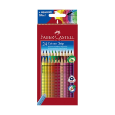 Faber-Castell Színes ceruza FABER-CASTELL Grip háromszögletű 24 db/készlet színes ceruza