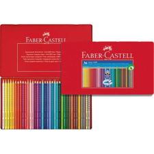 Faber-Castell Színes ceruza FABER-CASTELL Grip háromszögletű fémdobozos 36 db/készlet színes ceruza