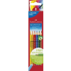 Faber-Castell Színes ceruza készlet, háromszögletű, FABER-CASTELL 
