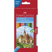 Faber-Castell Színes ceruza készlet, hatszögletű, FABER-CASTELL "Classic", 12 különböző szín + 1 db grafitceruza színes ceruza