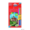 Faber castell Színesceruza Faber-Castell Bicolor 12+3-es készlet