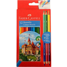 Faber-Castell Színesceruza készlet - 12+3 darabos színes ceruza
