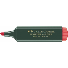 Faber-Castell Szövegkiemelő, 1-5 mm, FABER-CASTELL, &quot;Textliner 48&quot;, piros filctoll, marker