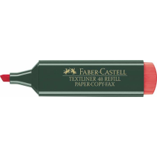Faber-Castell Szövegkiemelő, 1-5 mm, FABER-CASTELL, "Textliner 48", piros filctoll, marker