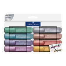 Faber-Castell Szövegkiemelő , Metalic / Faber-Castell Textliner - (8 db) filctoll, marker