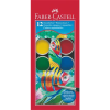 Faber-Castell Vízfesték ecsettel - 12 színű (125012)