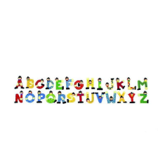 Fából készült K betű tapéta, díszléc és más dekoráció