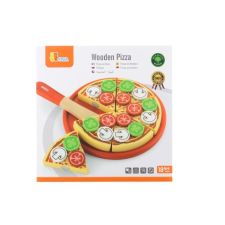 Fából készült pizzavágó készlet konyhakészlet