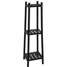  Fából készült polc virágoknak 3 polccal 30x108cm bútor