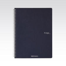 FABRIANO Ecoqua 70 lapos A4 kockás spirálfüzet - Sötétkék (19290104) füzet