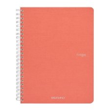  Fabriano Ecoqua A5 70lapos korall vonalas spirálfüzet füzet