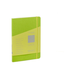 FABRIANO Ecoqua Plus A5 80 lapos világoszöld pontozott notesz füzet