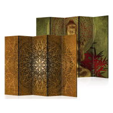  Fabulo 5-részes paraván - Barna mandala / Arany Buddha bútor
