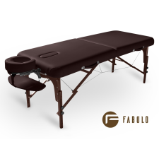  FABULO Diablo Set összecsukható masszázságy Szín: csoki szépségápolási bútor