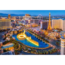 fabulous las vegas puzzle 1500 darabos puzzle, kirakós