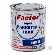 Factor Aqua Parkettalakk matt 0,75 l favédőszer és lazúr