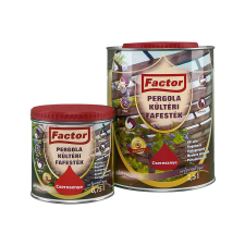 Factor Pergola Kültéri Fafesték gesztenye 2,5 l fal- és homlokzatfesték