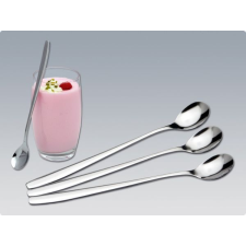  Fagyis, koktélos kanál - 6db tányér és evőeszköz
