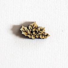 Fagyöngy – fagomb. Mérete: 22x13 mm dekorációs kellék