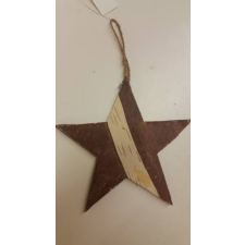  Faháncs csillag - Barna 20cm dekorációs kellék