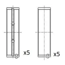 FAI AutoParts főtengelycsapágy BM1011-025 autóalkatrész